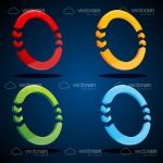Colorful Rings with Arrows